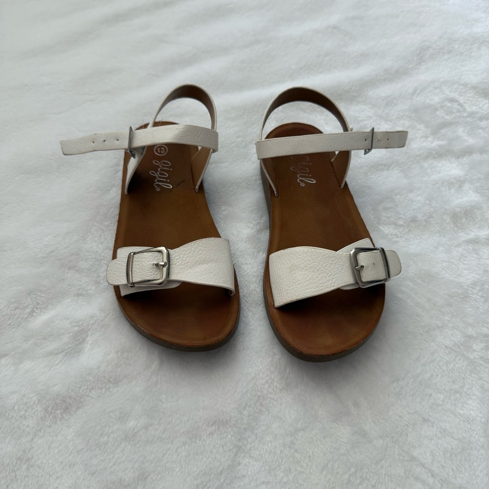 Kids White Dress Shoes